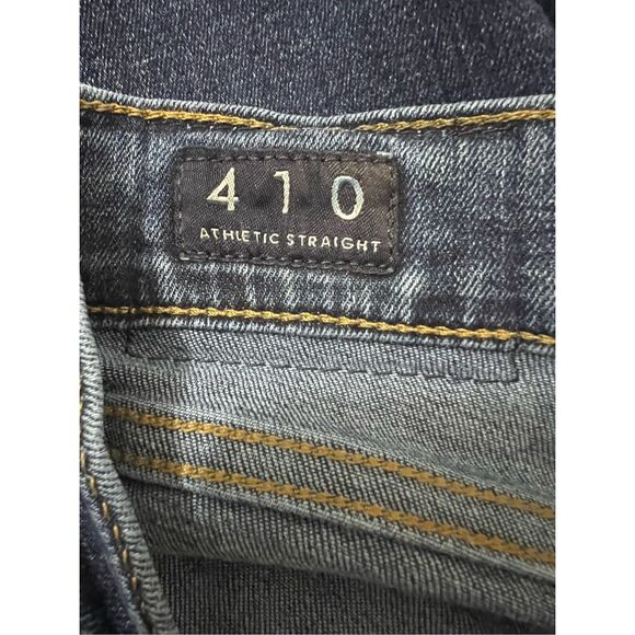 Lucky Brand Jeans Men 38x30 Blue Denim 410 Athletic Straight Medium Wash Stretch - Picture 10 of 14